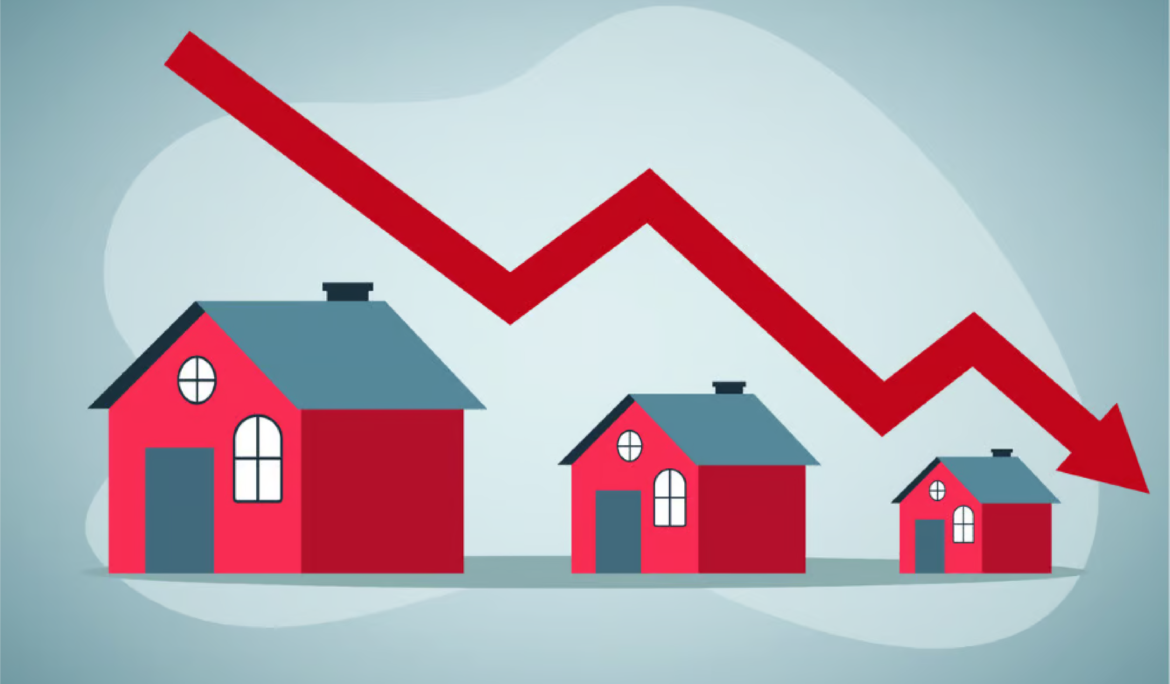 Annual pace of housing starts plummets